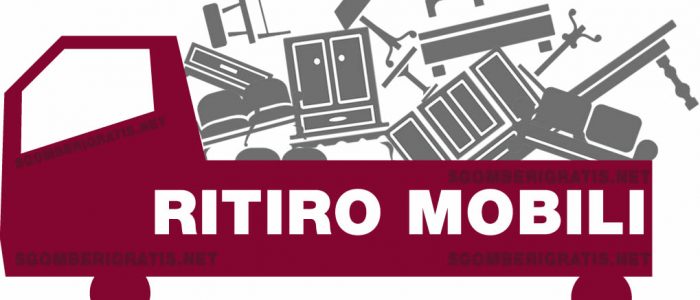 RITIRO MOBILI A MILANO E HINTERLAN D
